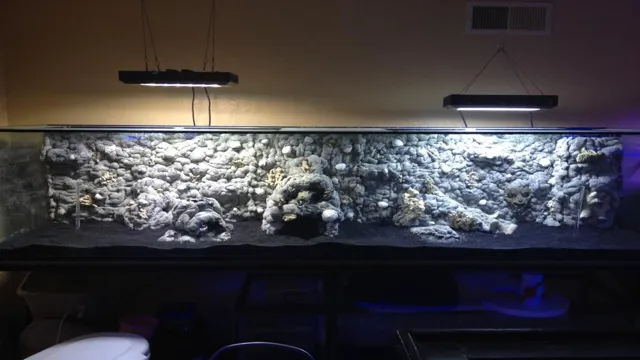 how to build rock wall in aquarium