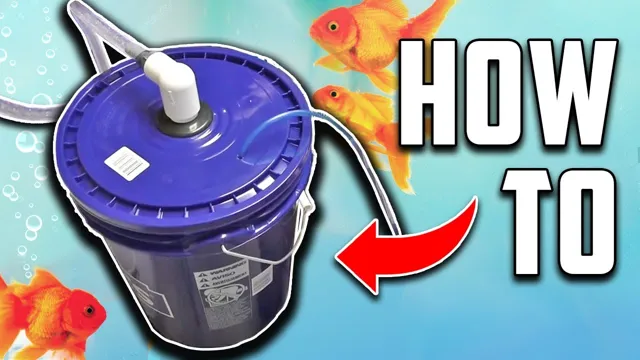 how to build simple aquarium filter