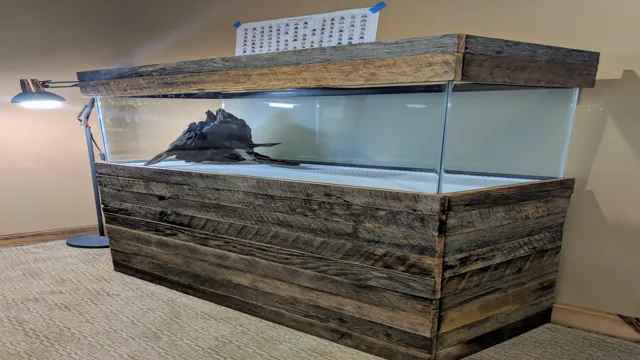 how to build wood aquarium stand