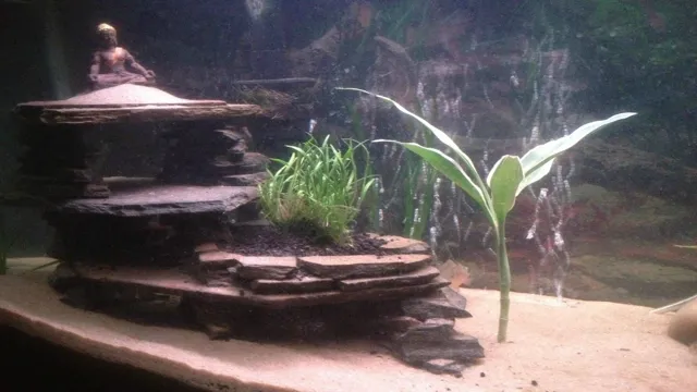 how to buold aquarium rocks