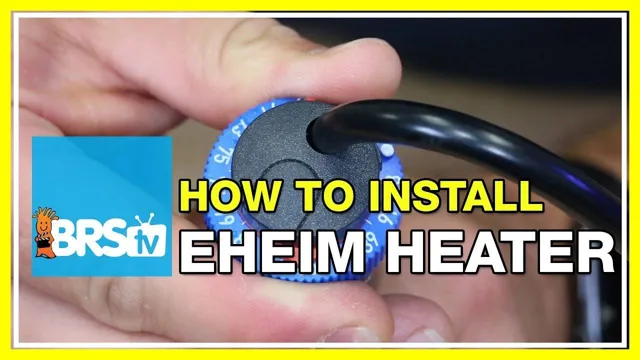 how to calibrate eheim aquarium heater