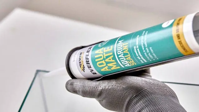 how to caulk an aquarium