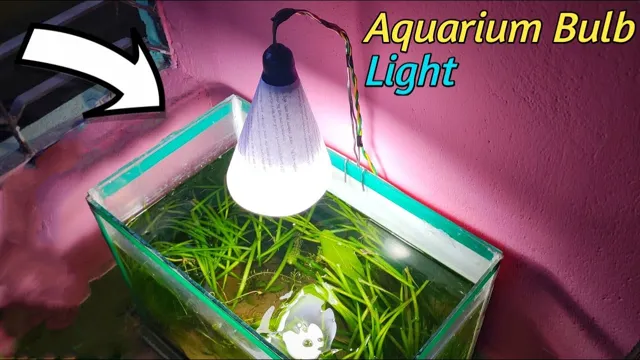 how to change aquarium bulb
