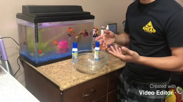 how to change aquarium tank water