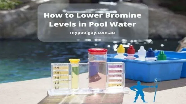 how to change bromine concentration in aquarium