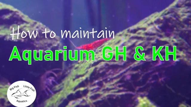 how to change gh and kh in aquarium