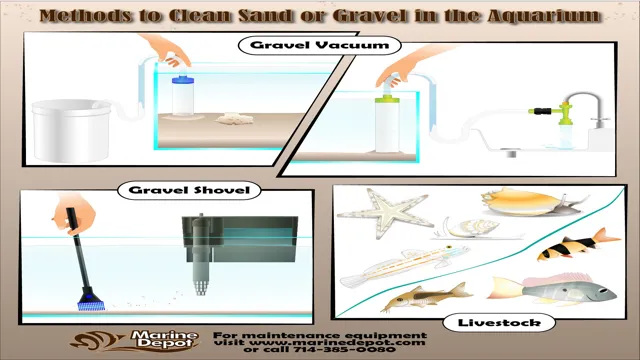 how to change gravel to sand in aquarium