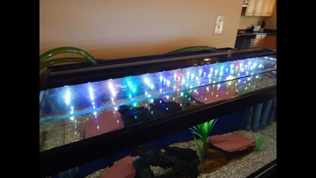 how to change led in aquarium hood