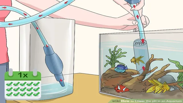 how to change ph of aquarium water