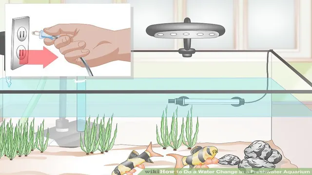 how to change water in tropical aquarium