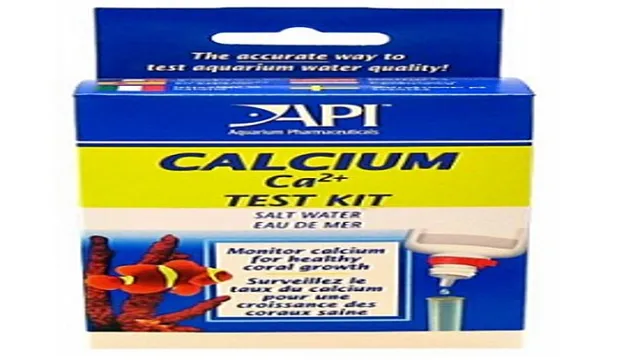 how to check calcium in aquarium