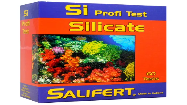 how to check for silicates in aquarium
