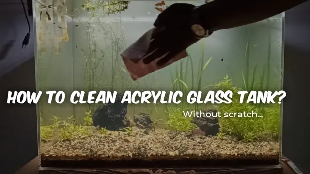 how to clean acrylic glass aquarium
