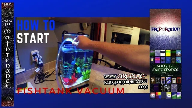 how to clean an aquarium tube