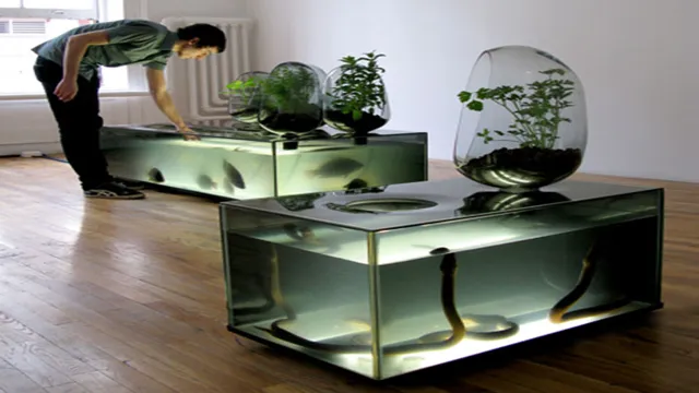 how to clean an indoor aquarium planter