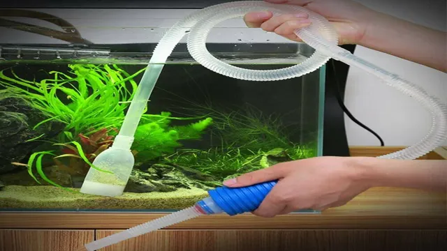 how to clean aquarium filter pipes