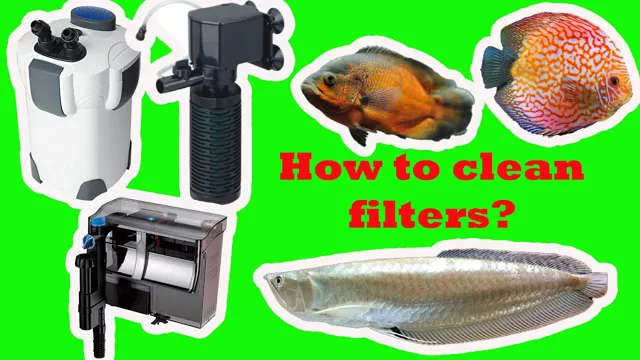 how to clean aquarium internal filter