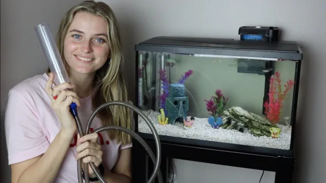 how to clean aquarium tank easily