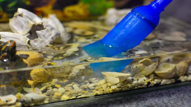 how to clean aquarium water surface