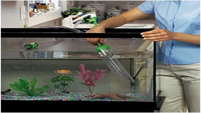 how to clean surface of aquarium