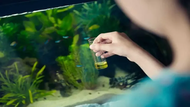 how to clean water scum off glass aquarium