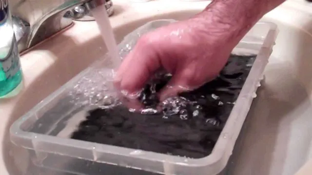 how to clean white aquarium gravel
