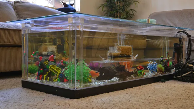 how to coffee table aquarium