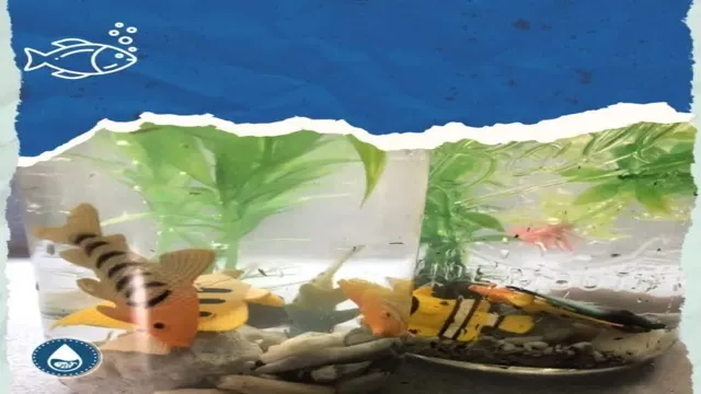 how to create a fake aquarium