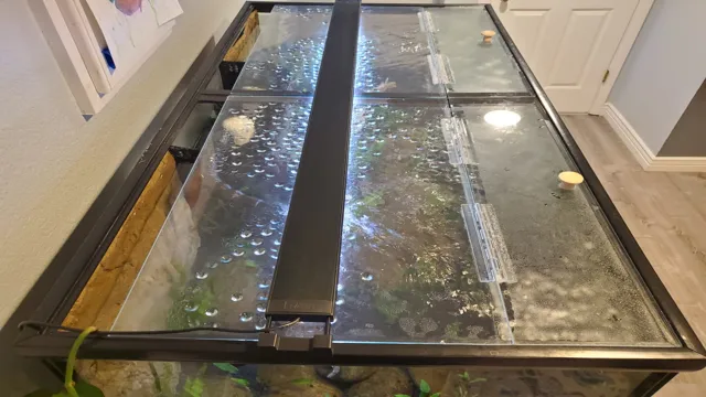 how to cut vinyl strip aqueon aquarium canopy