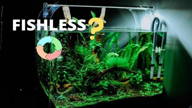 how to cycle freshwater aquarium without fish