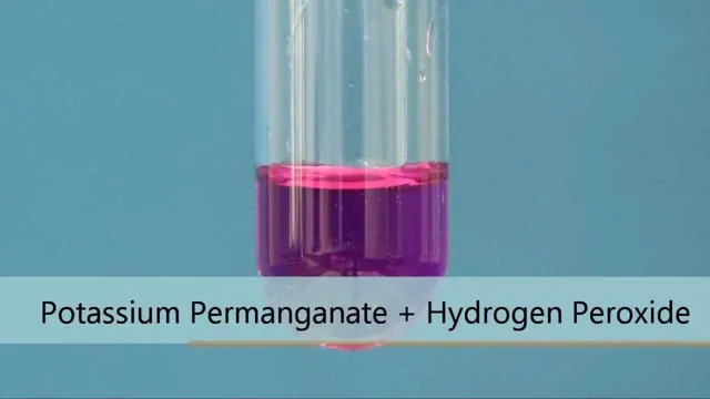 how to deactivate potassium permanganate with peroxide in aquarium