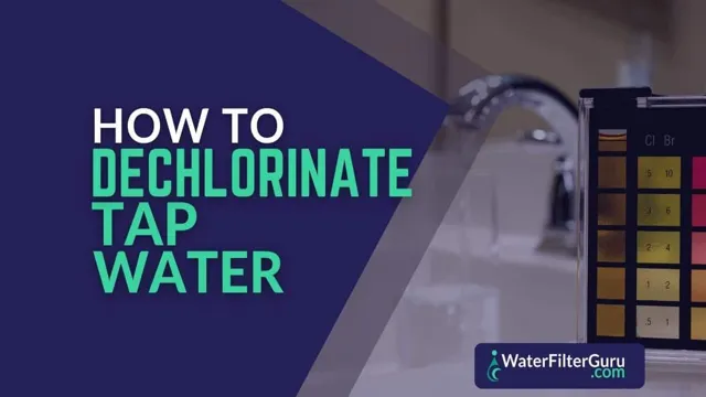 how to dechlorinate tap water for aquarium