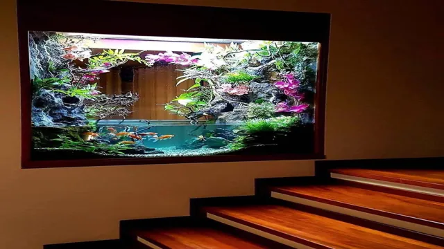 how to disassemble an aquarium wall