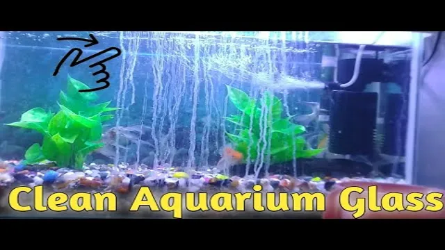 how to dismantle aquarium glass