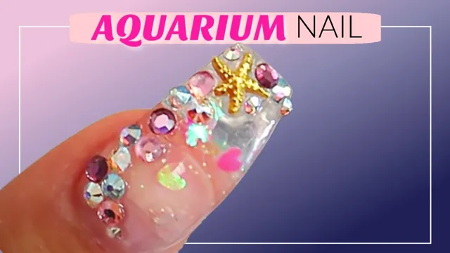 how to do aquarium nails step by step
