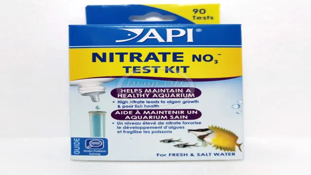 how to do the api nitrate aquarium test