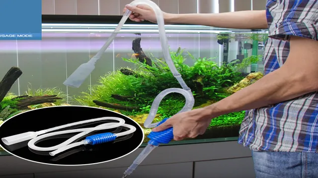 how to do the easiest water change on an aquarium
