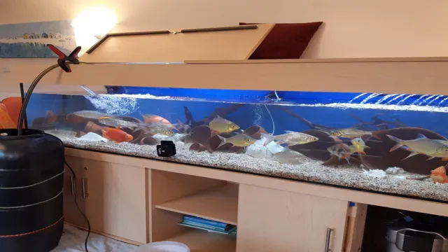 how to do water changes with large aquariums