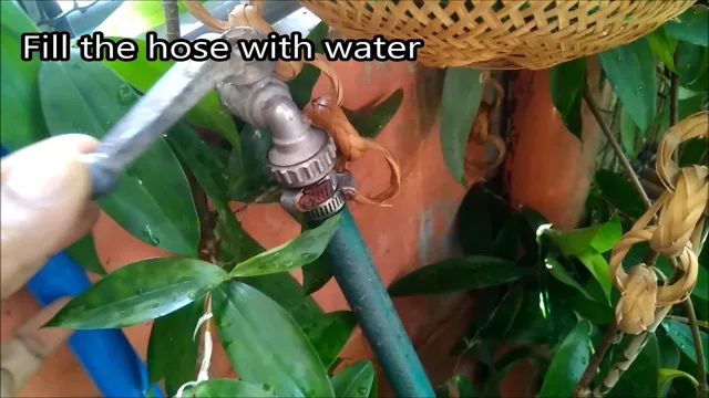 how to drain aquarium with hose
