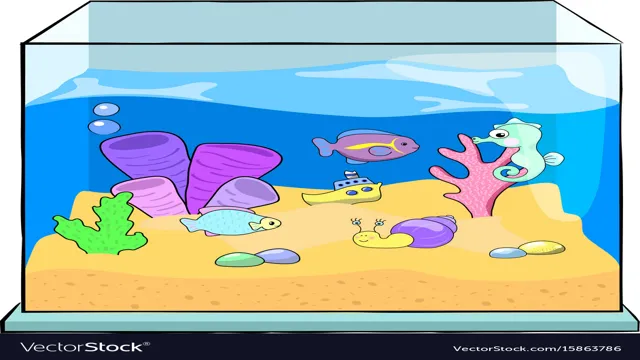 how to draw aquarium background