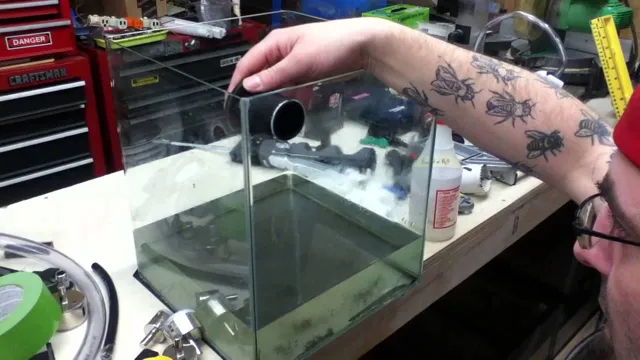 how to drill a fish tank aquarium