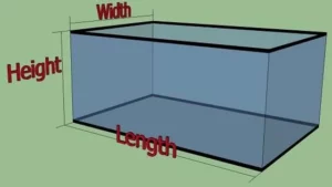 how to figure out gallons in an aquarium