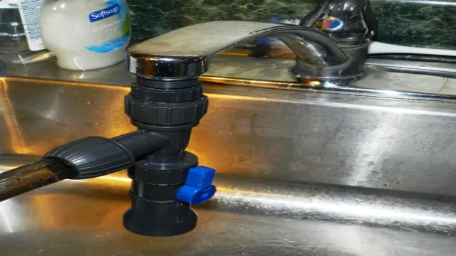 how to fill aquarium from sink