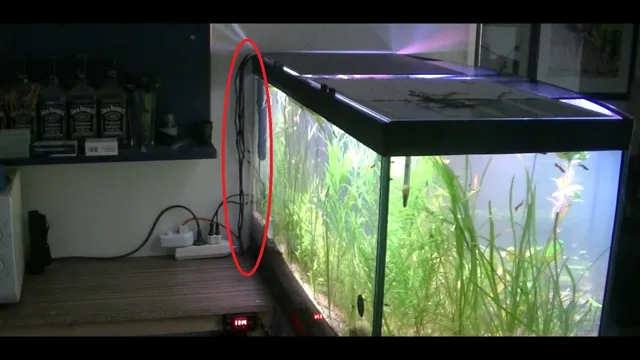 how to fit a wire top to aquarium with filler