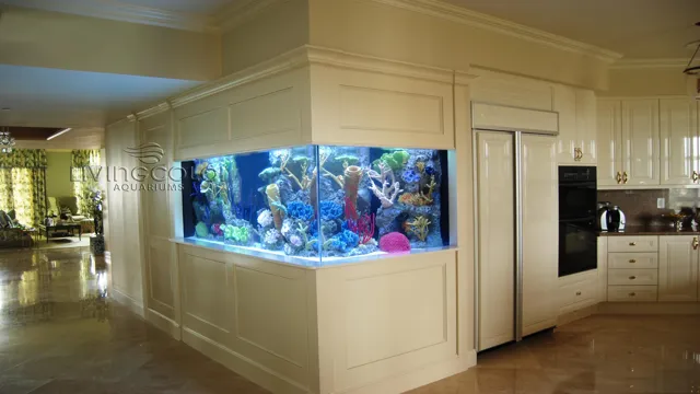 how to fit large aquariums in your house