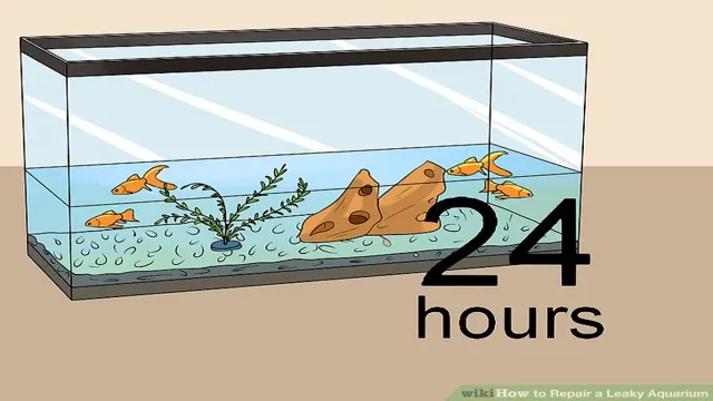 how to fix a leak in an aquarium