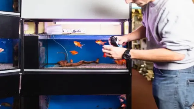 how to fix a leaking aquarium without draining