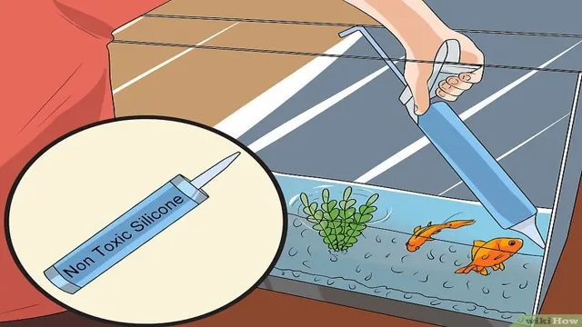 how to fix a leaking fish aquarium