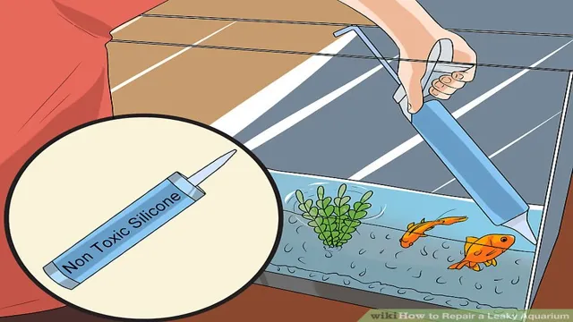 how to fix acrylic aquarium leak