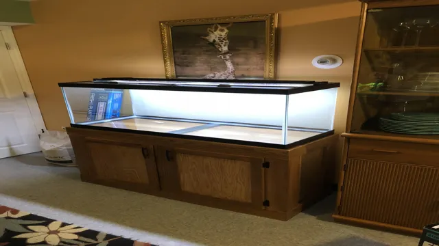 how to fix an aquarium stand that isn't square
